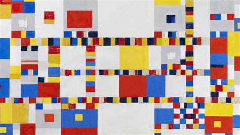 Piet Mondrian and the six lines that made a 